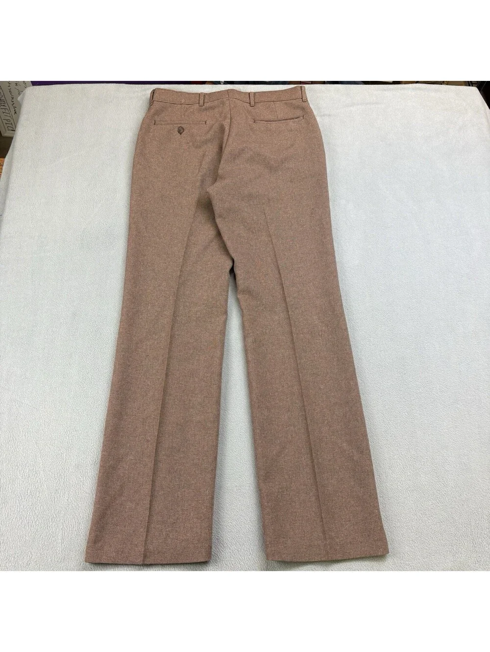 Vintage 70s Levi’s Action Slacks Pants Size 32 x 33.5 in. Brown